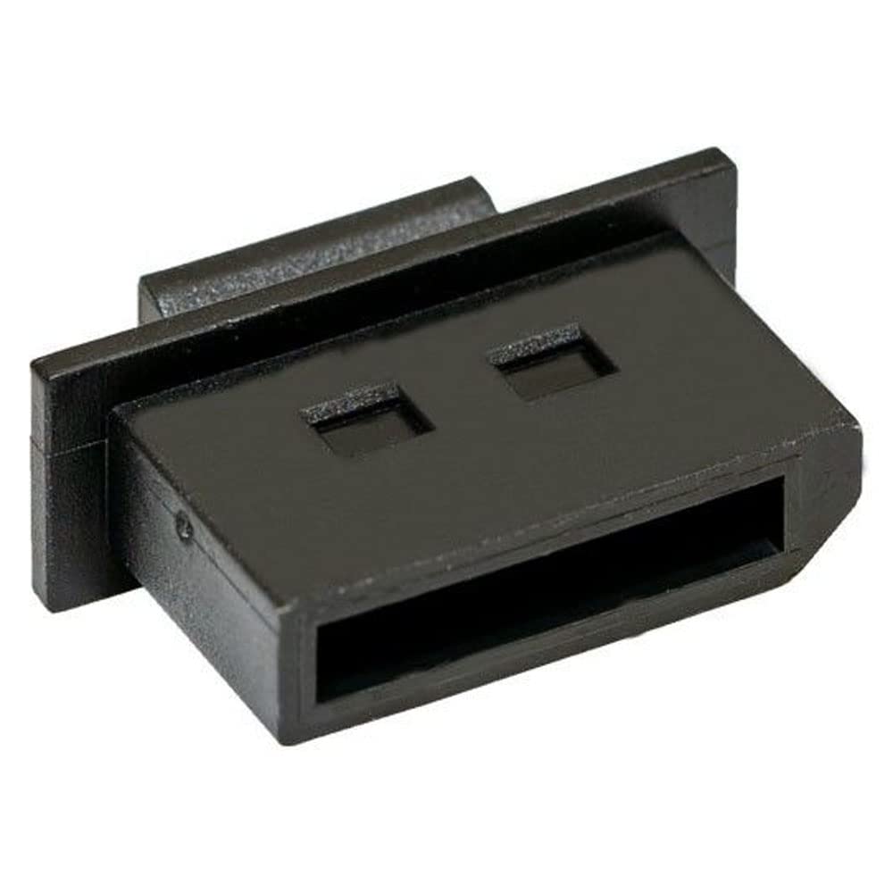 Cable Leader 50 PCS DisplayPort Dust Cover, Black Color