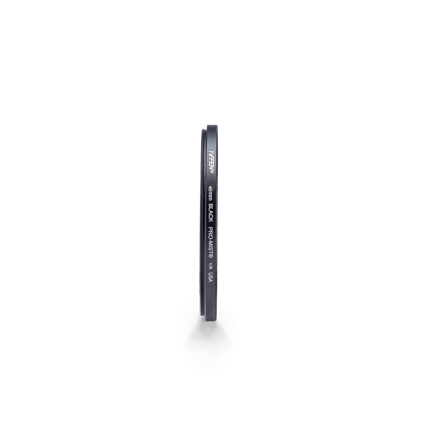 Tiffen 49mm Black Pro-Mist 1/8 Filter|Black Pro-Mist Filter|Ultra Slim|Cinematic Effect Camera for Portrait Photography/Video/Vlog