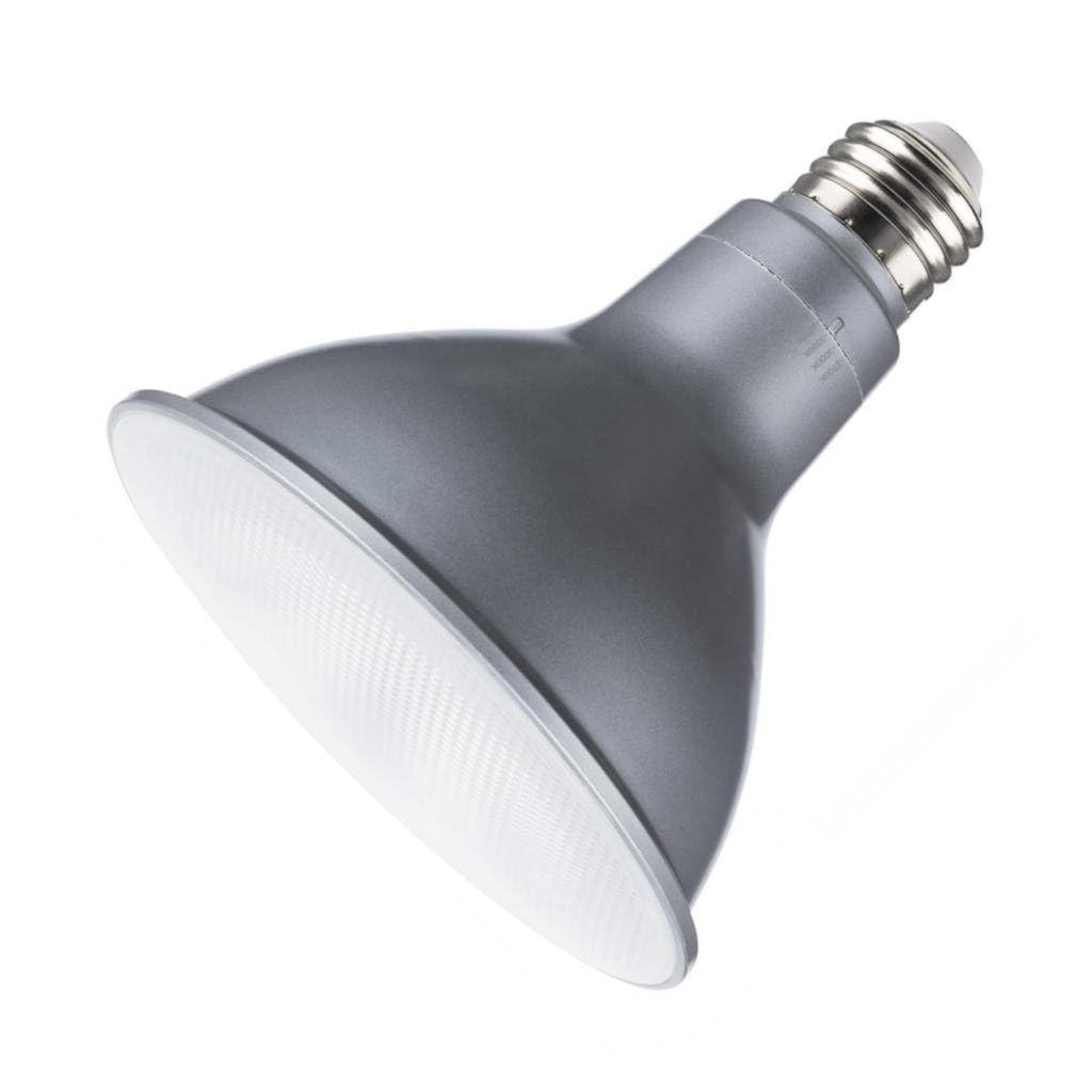 Satco 29W High Lumen LED PAR38 Medium Base Replacement Lamp in Utilitarian Style-5.12 Inches Length and 4.76 Inches Wide