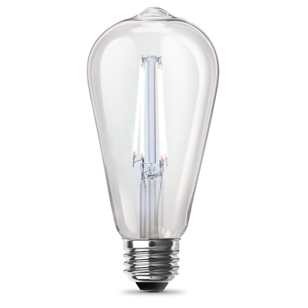 Feit Electric ST19 E26 (Medium) Filament LED Bulb Soft White 100 Watt Equivalence 2 pk - Case of: 1;