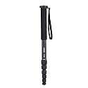 Andoer A-666 181cm/5.9ft Telescoping Aluminum Camera Monopod Unipod Stick 6-Section Max. Load 10kg/22Lbs with Carry Bag for Nikon Canon Sony A7 Pentax