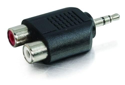 CABLES TO GO 3.5MM MALE TO (2) RCA FEMALE ADAPTER