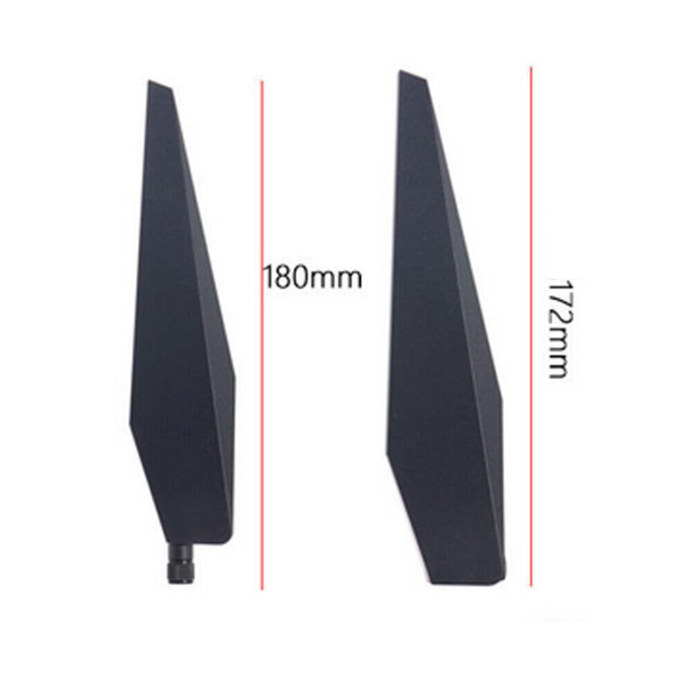 4PCS SMA Female Dual Frequency Omnidirectional Antenna Compatible with ASUS GT-AC5300 Router