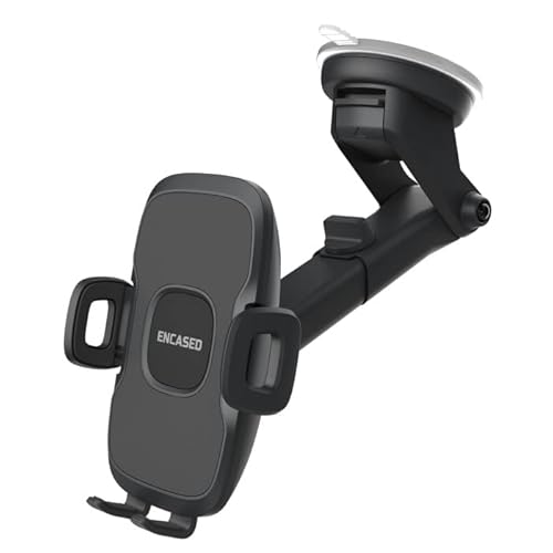 Encased Car Phone Mount, Works with Motorola Models (Moto G Power, G Stylus, Moto G Pure, G Play) Case Friendly Phone Holder for Car (Window, Dash