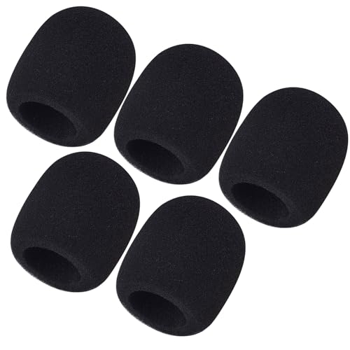 Mudder 5 Pack Foam Mic Cover Handheld Microphone Windscreen (5 Pack)