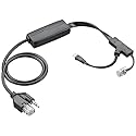 Plantronics - Electronic Hook Switch Cable APP-51 (Poly) - Remote Desk Phone Call Control - Works with Poly Desk Phones