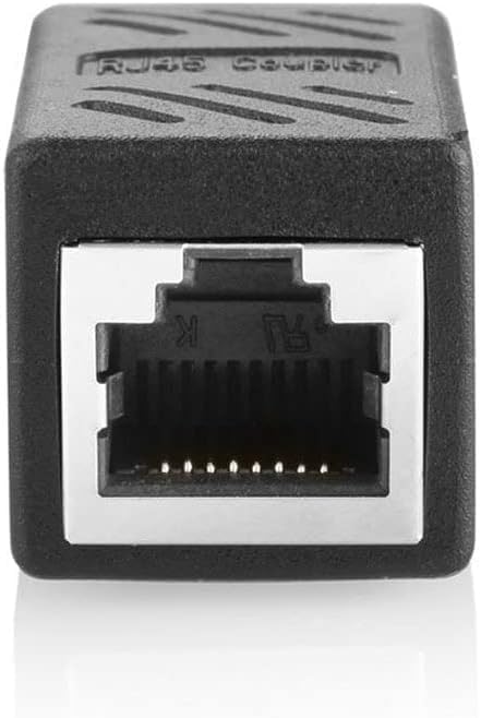 FANTIA 2Pcs RJ45 Coupler Connector Coupling Extension Adapter Cat6A Network LAN Ethernet Cable for Cat7/Cat6a/Cat5e Ethernet Cable Extender Adapter
