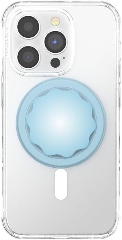 PopSockets Phone Grip for MagSafe, Magnetic Holder, Phone Stand - Blue Sigh