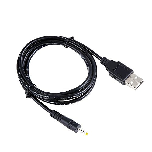 axGear USB to DC DC Barrel Jack Power Cable Adapter Wire Connector 2.5 x 0.7mm