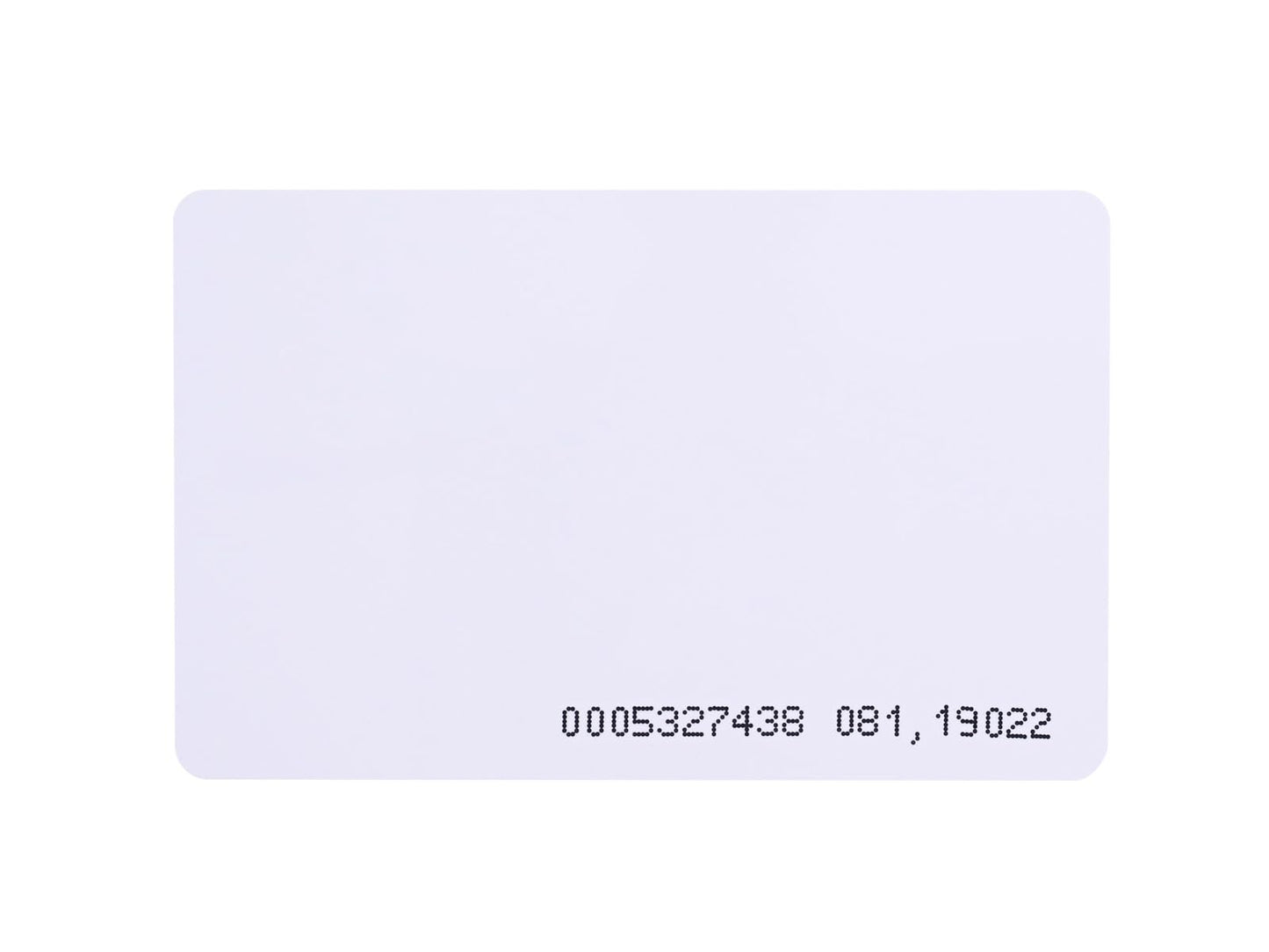 RFID ID Cards Proximity Smart Card for Door Access Control Contactless 125kHz 0.8mm Thick Read Only Pack of 100