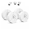 4 Pack PFA130-E Security Camera Junction Box (ABS) for Indoor & Outdoor Surveillance Camera - Security Camera Mount Bracket Waterproof Universal