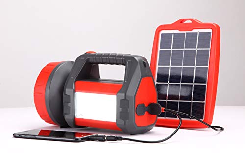 d.light T200 Portable Solar Lantern and Mobile Phone Charger for Camping