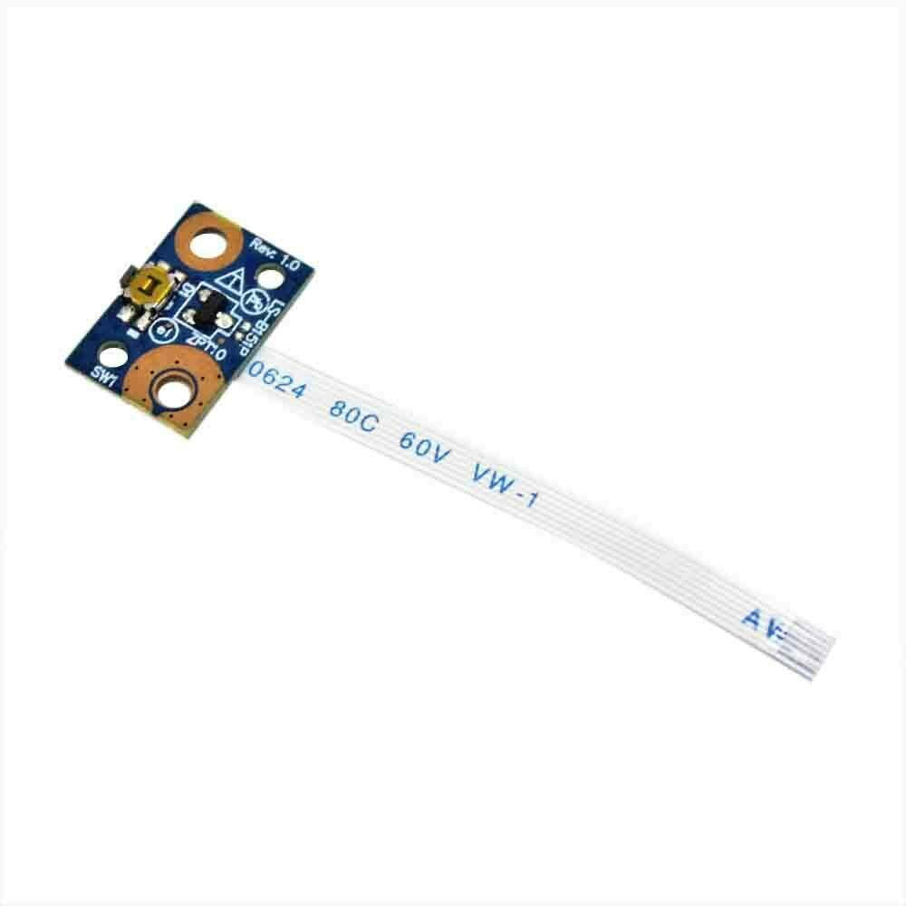 Zahara Power Button Board with Cable Replacement for HP Stream X360 11-P 11-P015WM Laptop LS-B151P