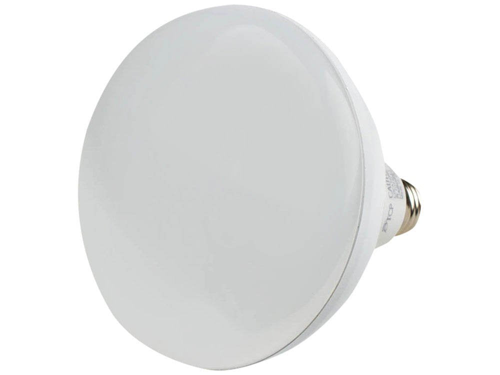 TCP LED17BR40D41K BR40 LED Bulb, E26, 17W (120W Equiv.) - Dimmable - 4100K - 1300 Lm.