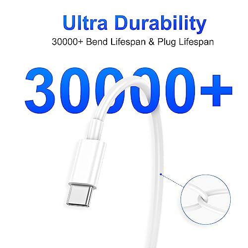 USB C Cable,4 Pack 10ft [Apple MFi Certified] 60W,Type-c Fast Charging Cable Compatible for iPhone 17/17 Air/17 Pro/17 Pro Max/16/16 Pro/16 Plus/16