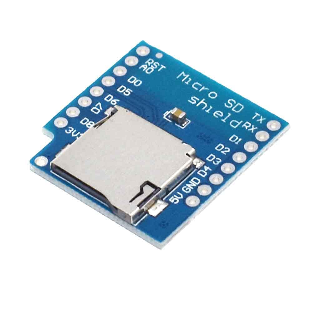 Micro SD Card Shield Mini ESP8266 TF Memorry Storage Card Module with Pins