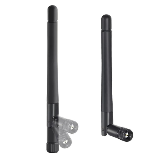 2X Dual Band WiFi 2.4GHz 5GHz 5.8GHz 8dBi SMA Male (pin in Center) Antenna for Wireless Video Security IP Camera Recorder Surveillance Recorder Truck