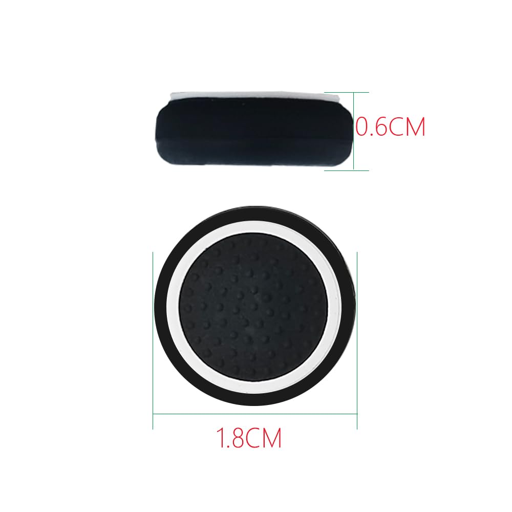 4pcs Thumb Grip Joystick Caps for ROG Ally Gaming Console, Silicone Thumbsticks Button Protector for ROG Ally