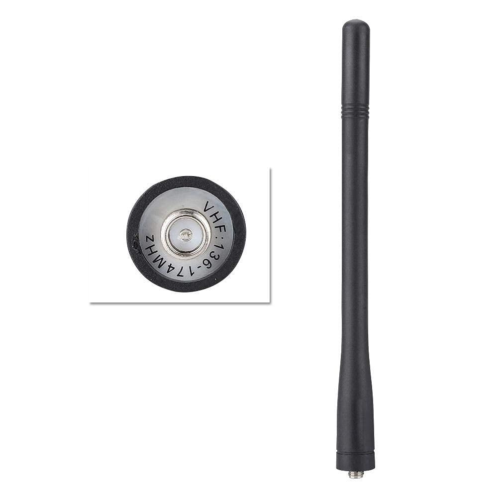 Radio Antenna Replacement,VHF Flexible Soft Antenna,136-174mHz,16.8CM,Suitable for Kenwood Walkie-Talkies,TK-2000E and Other Walkie-Talkies Compatible