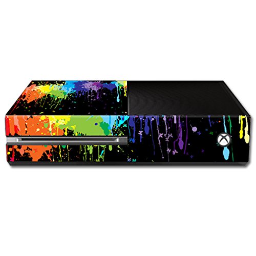 MightySkins Skin Compatible with Microsoft Xbox One - Splatter | Protective, Durable, and Unique Vinyl Decal wrap Cover | Easy to Apply, Remove,