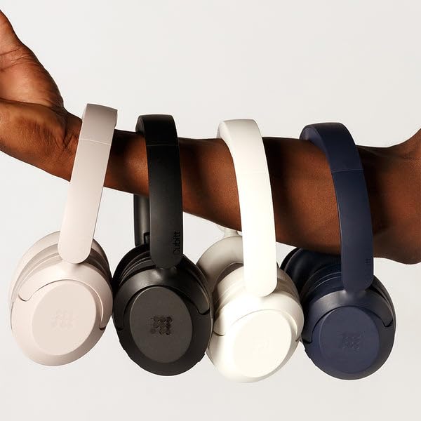 Cubitt Power Headphones with Hybrid ANC | Bluetooth 5.4 Over-Ear Headphones with 60H Playtime, 4 Mics, Auto-Pause, Transparency Mode, Low Latency…