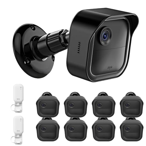 All-New Blink Outdoor Camera Surveillance Mount, 8 Pack Weatherproof Protective Housing and 360 Degree Adjustable Mount for Blink Outdoor 4/Outdoor