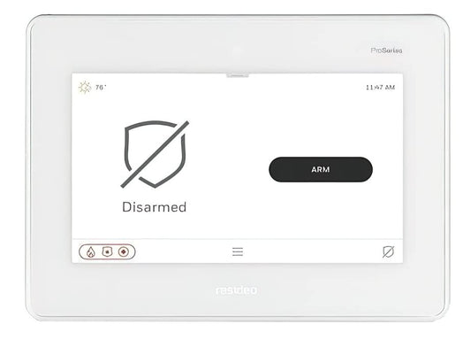 Resideo PROA7PLUSC ProSeries Plus 7" All-in-One Touchscreen Control Panel, Wi-Fi/Z-Wave Plus Module (Included), Modular Design, Anti-Takeover