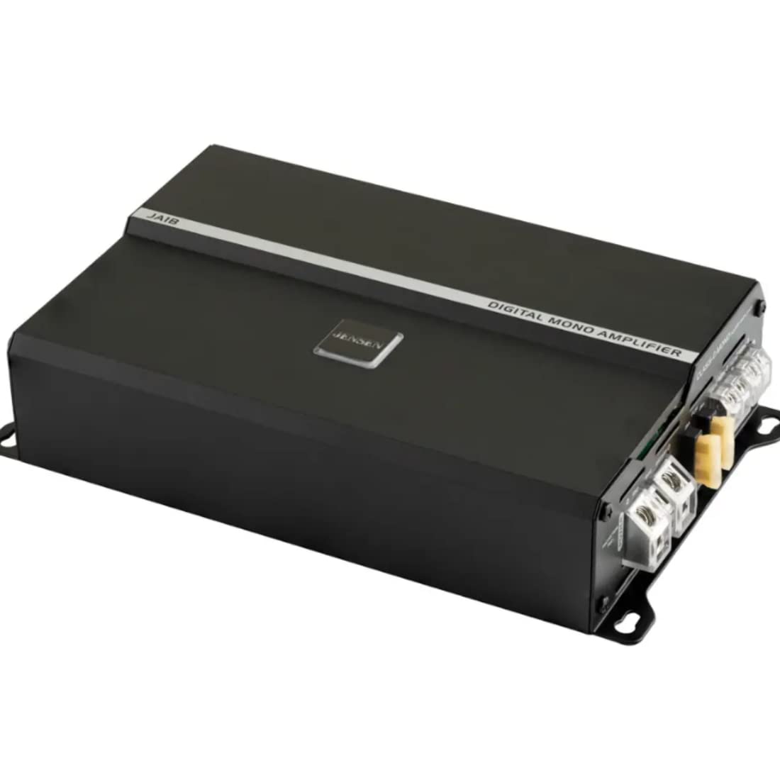 Jensen JA1B 290W RMS Monoblock Class-D Car Audio Compact Amplifier with DSP