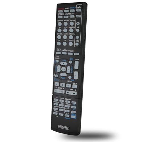 Universal Replacement Remote Control for Pioneer AXD7660 AXD7664 SX-516-K VSX-516-S VSX-AX5I-S VSX-917V-K 7.1-Channel Home Theater AV A/V Receiver