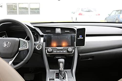 Course Motorsports DirectFit Phone Mount - Magnetic or Wireless Charging for Honda Civic (2016-2021) Compatible with All Phones (Magnetic Charging