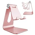 CreaDream Adjustable Cell Phone Stand, Phone Stand, Cradle, Dock, Holder, Aluminum Desktop Stand Compatible with Phone 16 15 14 13 12 11 Pro Max Plus