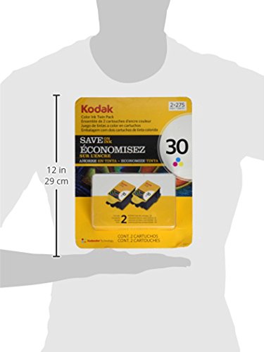 Kodak 30 Series Color Ink Cartridge - Twin Pack