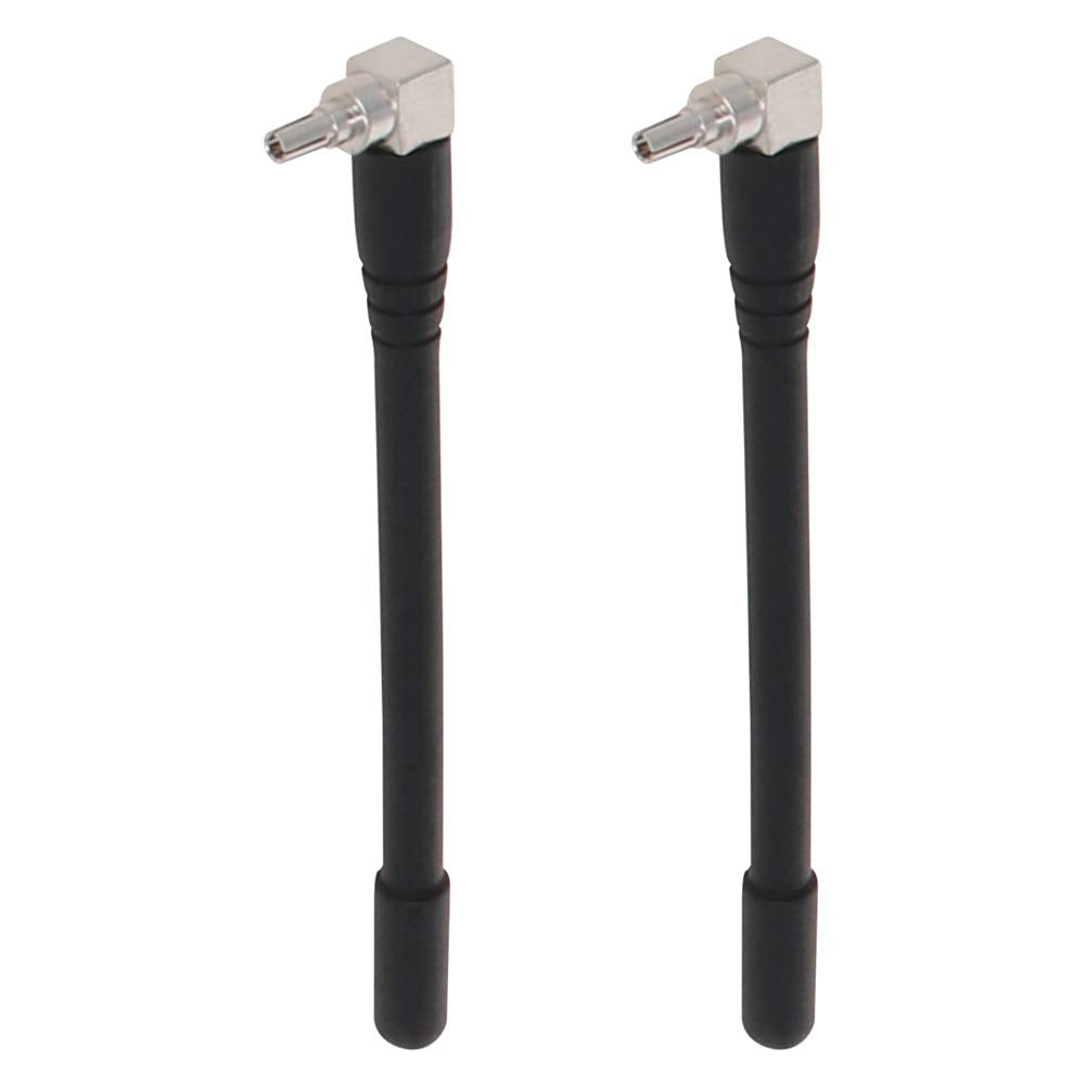 Othmro 4G LET GSM Antenna CRC9 2PCS, Male Right Angle GSM Antenna for WiFi Router Booster