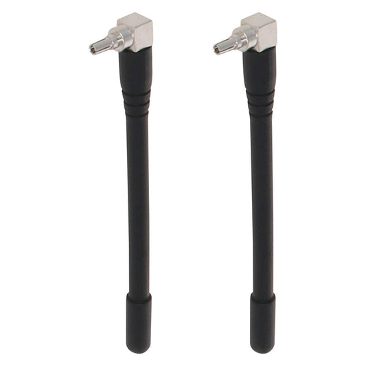 Othmro 4G LET GSM Antenna CRC9 2PCS, Male Right Angle GSM Antenna for WiFi Router Booster