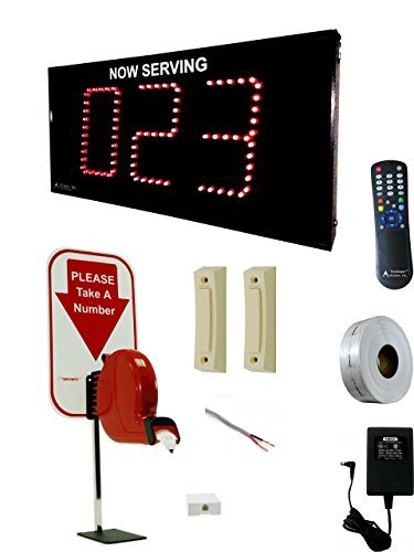 Alzatex 3-Digit Take-a-Number System