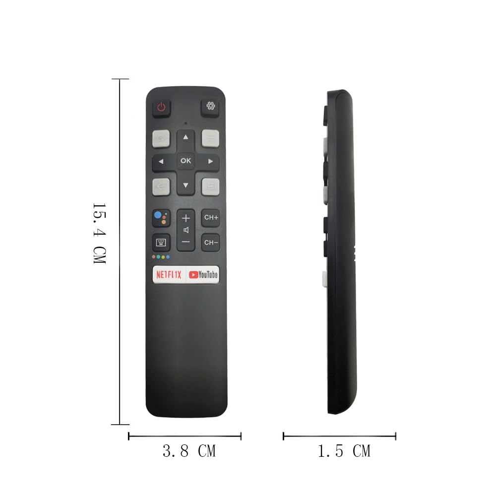 LMZMYTX Replacement Remote TCL RC802V fit for Remote Control TCL for Smart tv
