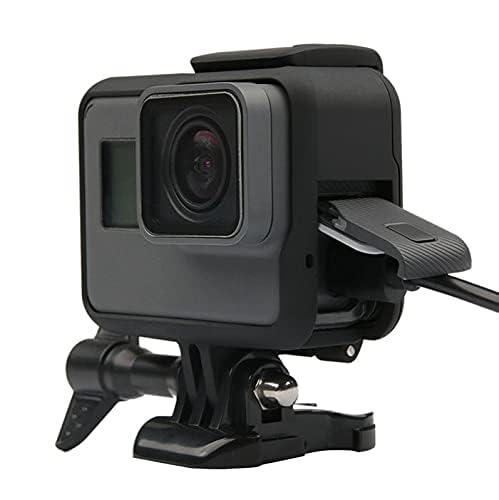 Action Camera Mount The Frame Hero Housing (hero7black/hero6 Black/hero5 Black/hero7 Silver/hero7 White/Hero(2018)) Microphone Case Compatible