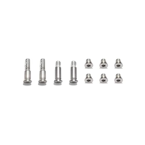 ICTION New A1932 A2179 Bottom Case Screws for MacBook Air 13" A1932 (2018-2019) A2179 (2020) (Silver)