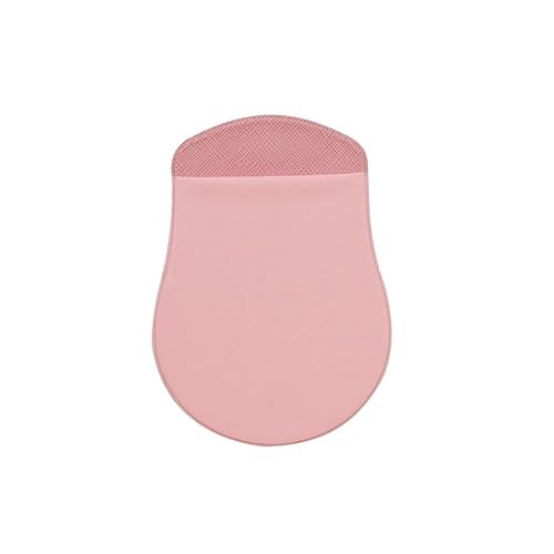 Slim Adhesive Mouse Case Universal Case Protective Pouch for Magic Mouse Compatible with Computer Laptop Office Home Pink