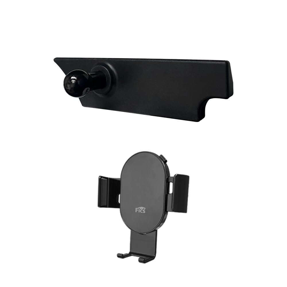 FICS Car Phone Holder for Mercedes-Benz C-Class (W205) & GLC (X253) with 10.25-inch Display - Custom-Fit Mount for Seamless Display Integration