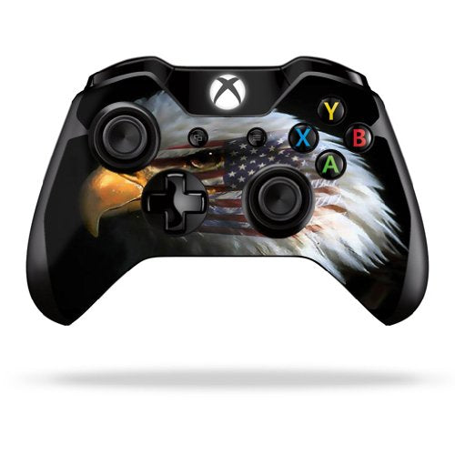 MightySkins Skin Compatible with Microsoft Xbox One or One S Controller - Eagle Eye | Protective, Durable, and Unique Vinyl wrap Cover | Easy