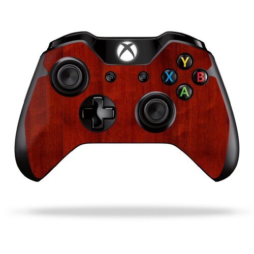 Protective Vinyl Skin Decal Skin Compatible with Microsoft Xbox One/One S Controller wrap Sticker Skins Cherry Wood