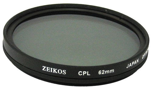 Zeikos ZE-CPL62 62mm Multi-Coated Circular Polarizer Filter