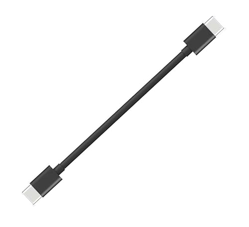 12INCH Short SC16 SC22 USB C to USB-C (Both USB Type C) for Rode VideoMic GO II, Wireless GO II, Compatible with iPhone 15, McBook, PC, Laptop