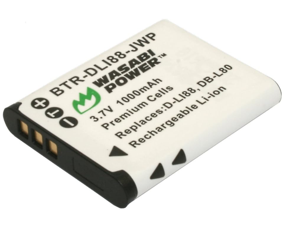 Wasabi Power Battery (2-Pack) and Charger for Panasonic VW-VBX070 and Panasonic HM-TA2, HM-TA20, HX-DC1, HX-DC2, HX-DC3, HX-DC10, HX-DC15, HX-WA10
