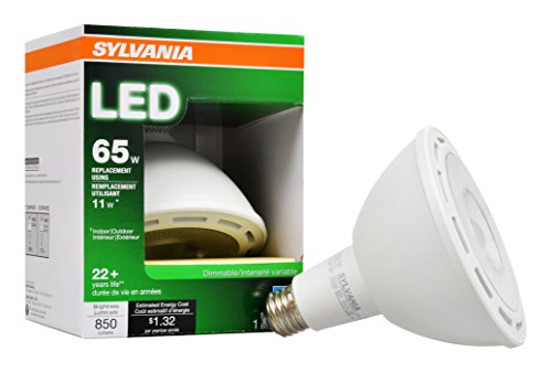 Sylvania 79259 Dimmable 11W Led Par38 Narrow Flood Bulb,