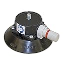 Wood's Powr-Grip 91227 4-1/2" Concave Vacuum Cup w/ 3/8-16 x 1/4" Threaded Stud