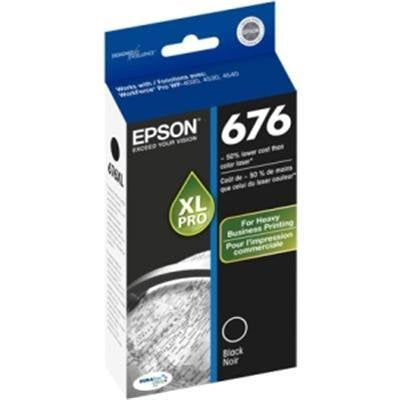 Epson 676XL Ink Cartridge (T676XL120) - OEM, 2400 Yield, Black