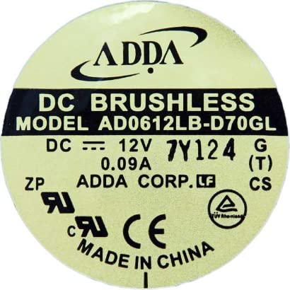 ADDA 60mm 3500RPM 12V Cooling Fan AD0612LB-D70GL