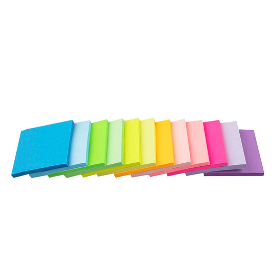 Sticky Notes 3x3 Inches,Bright Colors Self-Stick Pads, Easy to Stick for Home, Office, Notebook (8)
